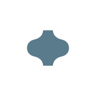 Paseo Original Ceramic Tile in Nautical Matte