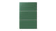 4x8 Natural Press Ceramic Tile in Viridian Matte