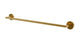 Contour Towel Bar 24" in French Brass