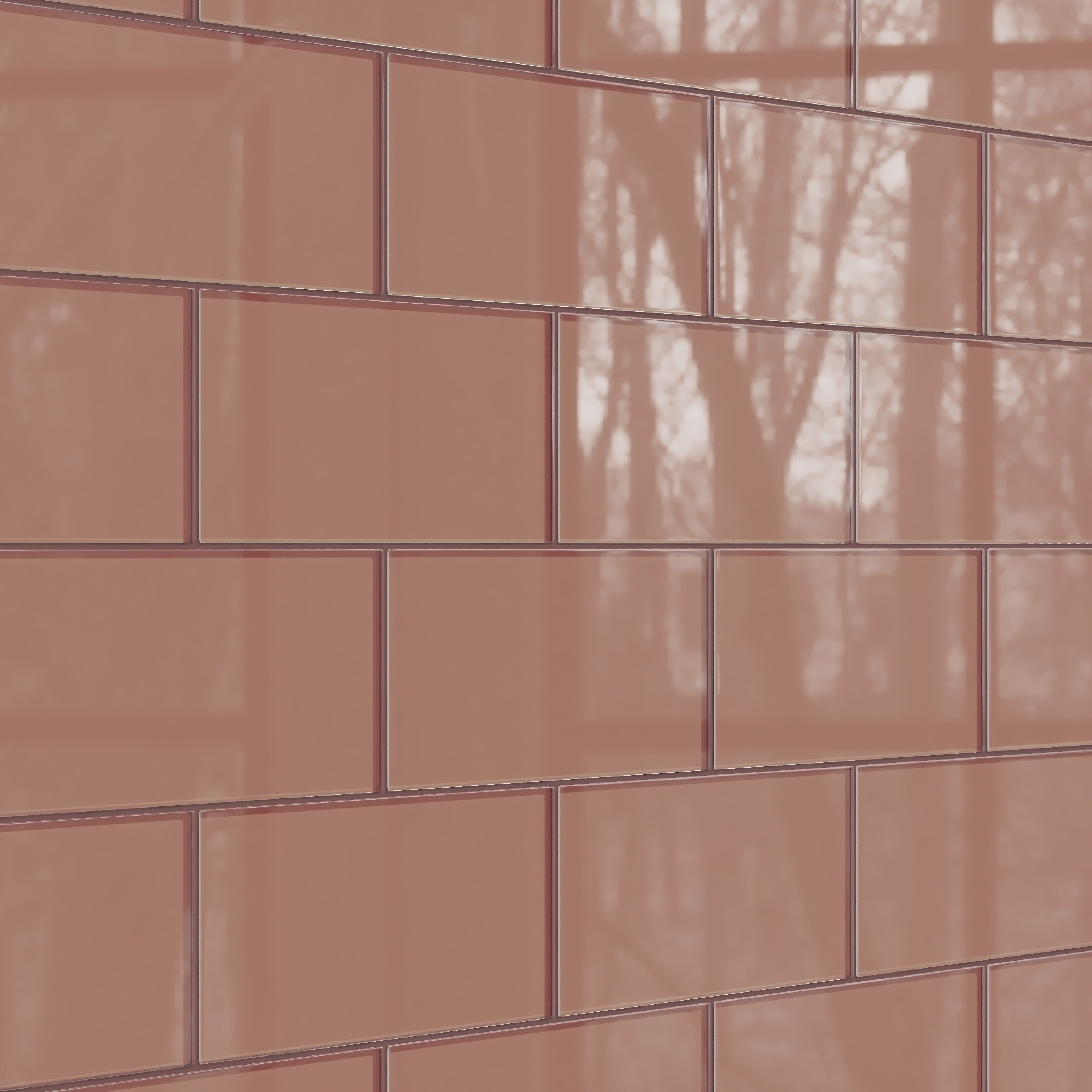 6x12 Glass Tile in Flicker Gloss
