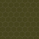 4" Hexagon Original Ceramic Tile in Bonsai Matte