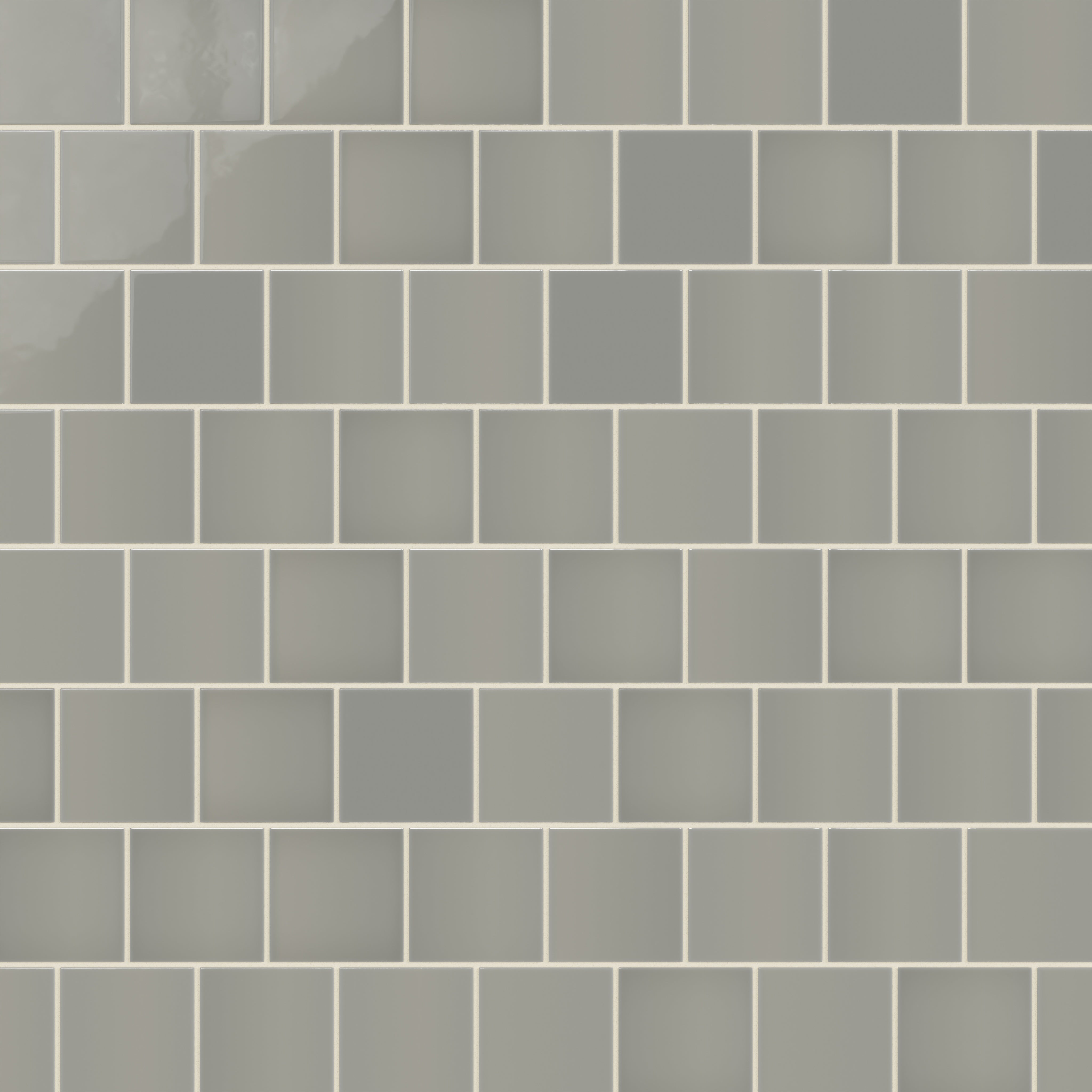 4x4 Natural Press Ceramic Tile in Puget Sound Gloss