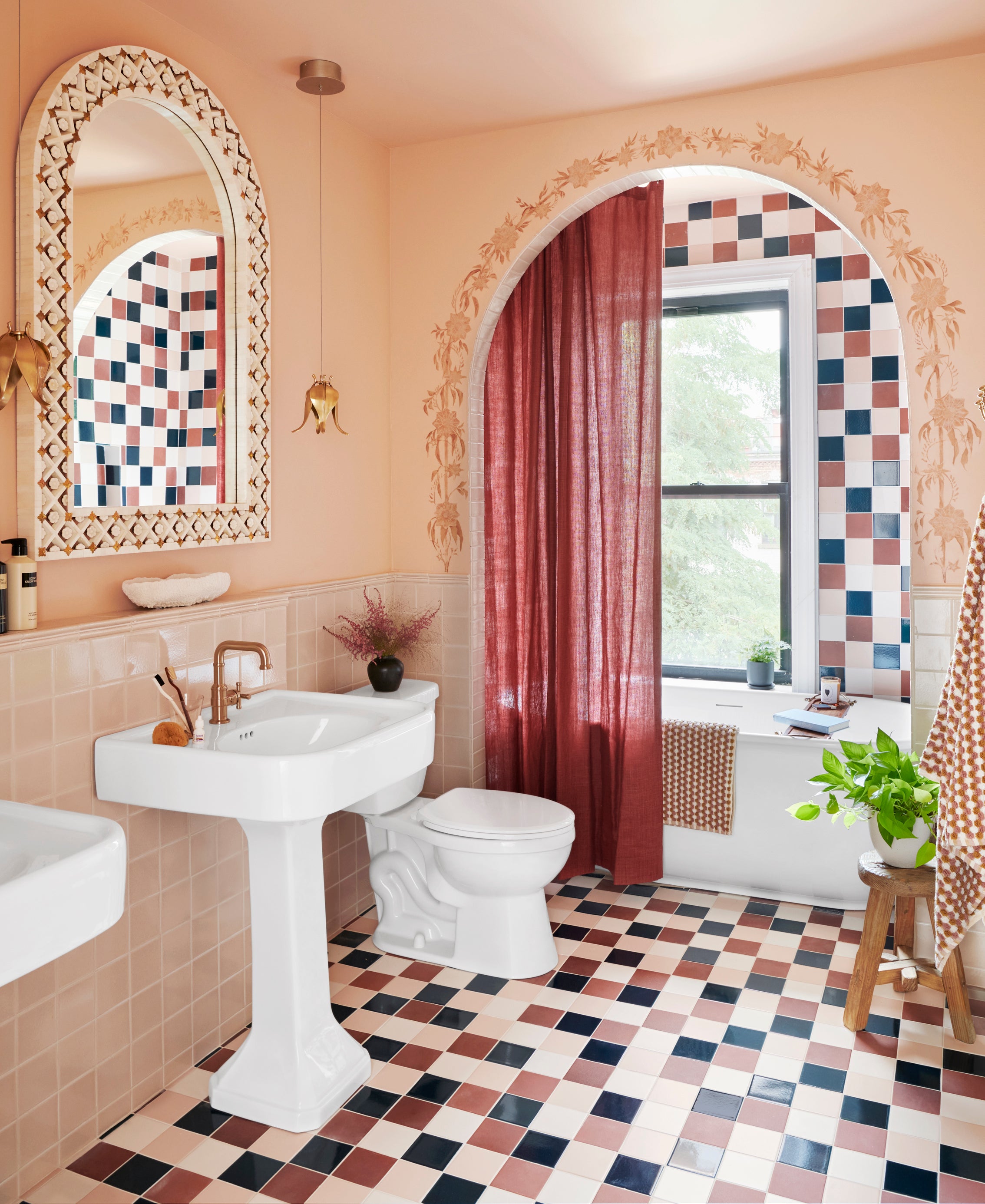 4x4 Original Ceramic Tile in Antique