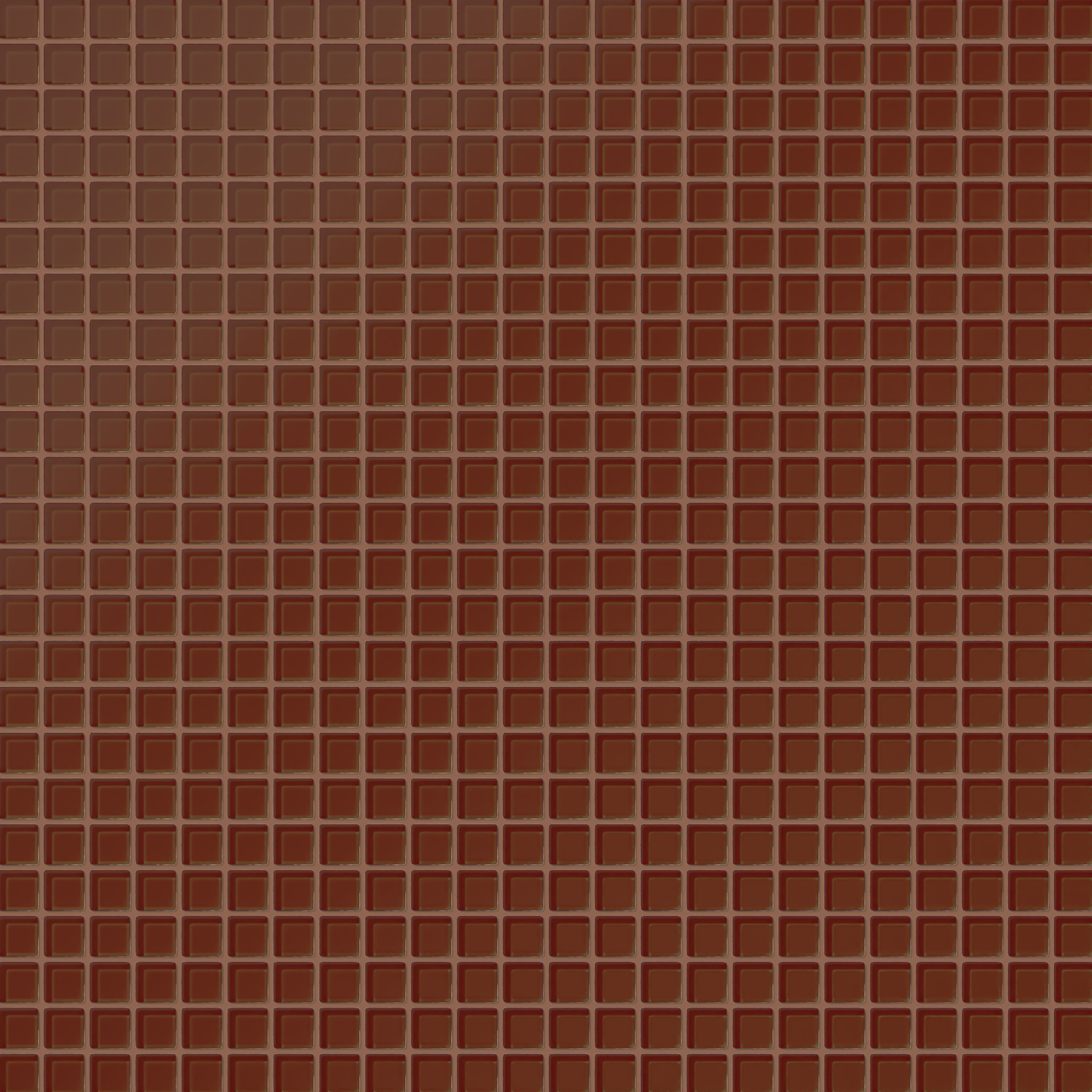 1x1 Straight Set Sheeted Glass Mosaic Tile in Pheasant Matte