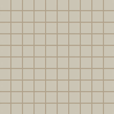 2x2 Straight Set Sheeted Original Ceramic Mosaic Tile in Dolomite Matte