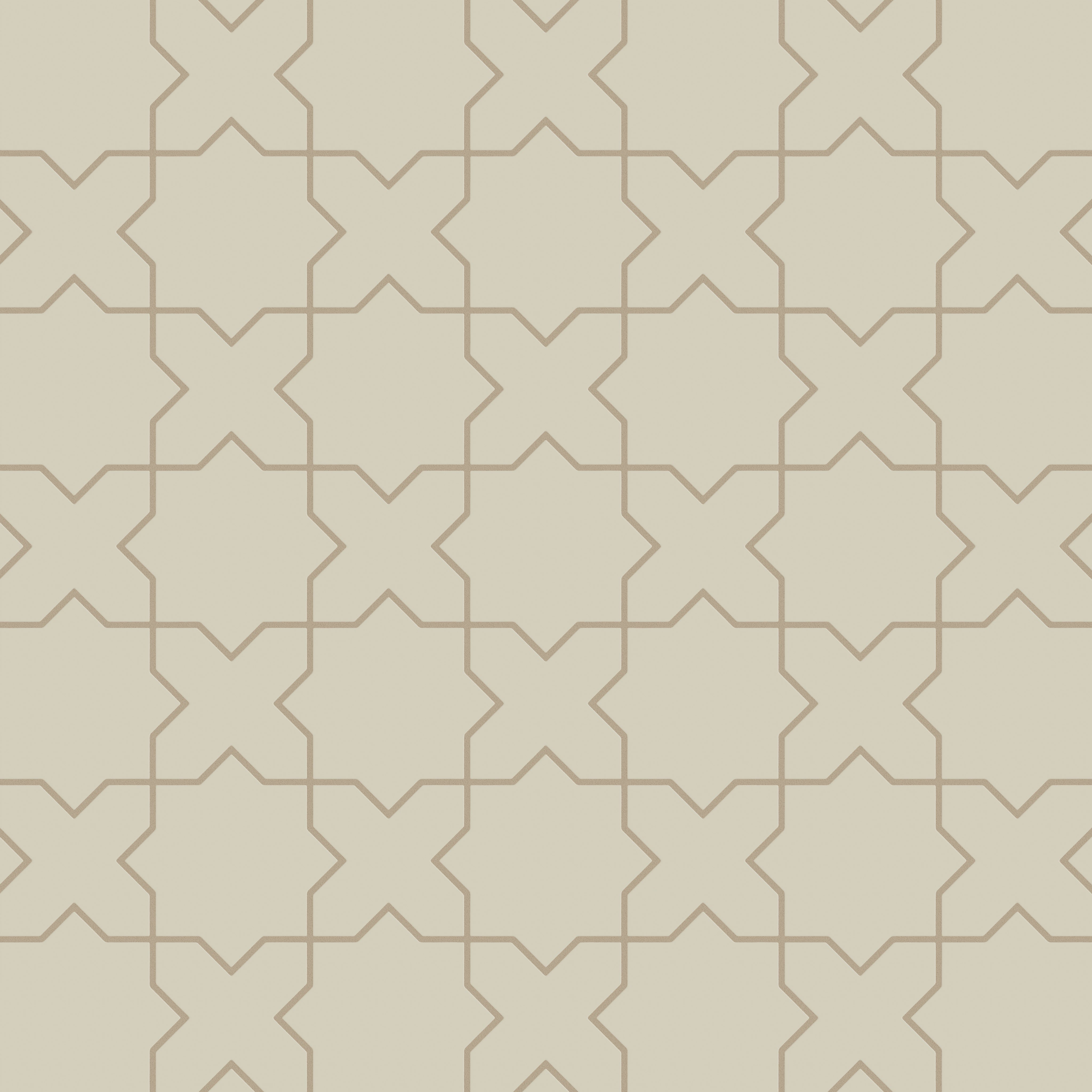 Star & Cross Original Ceramic Tile in Dolomite Matte