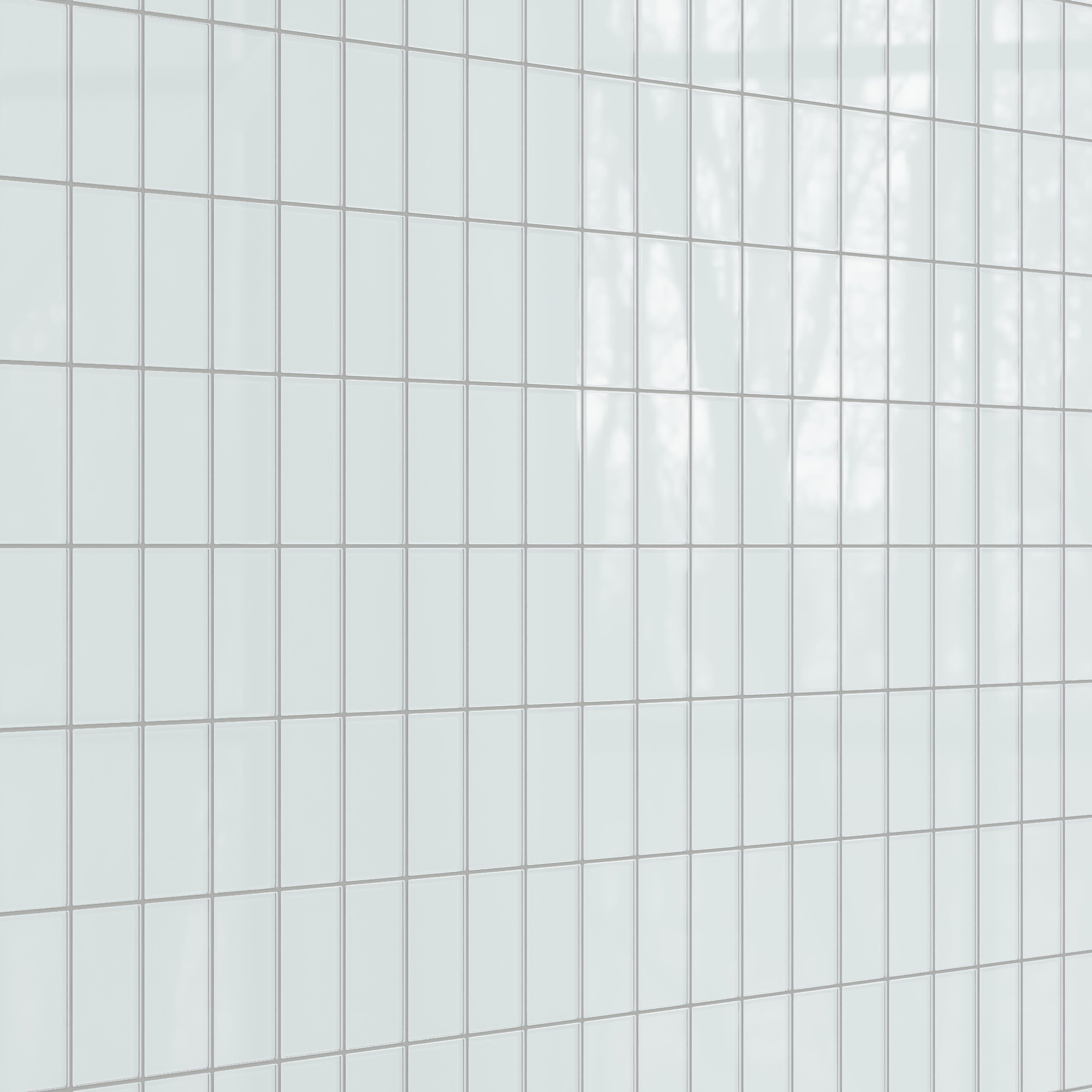 3x6 Glass Tile in Warbler Gloss