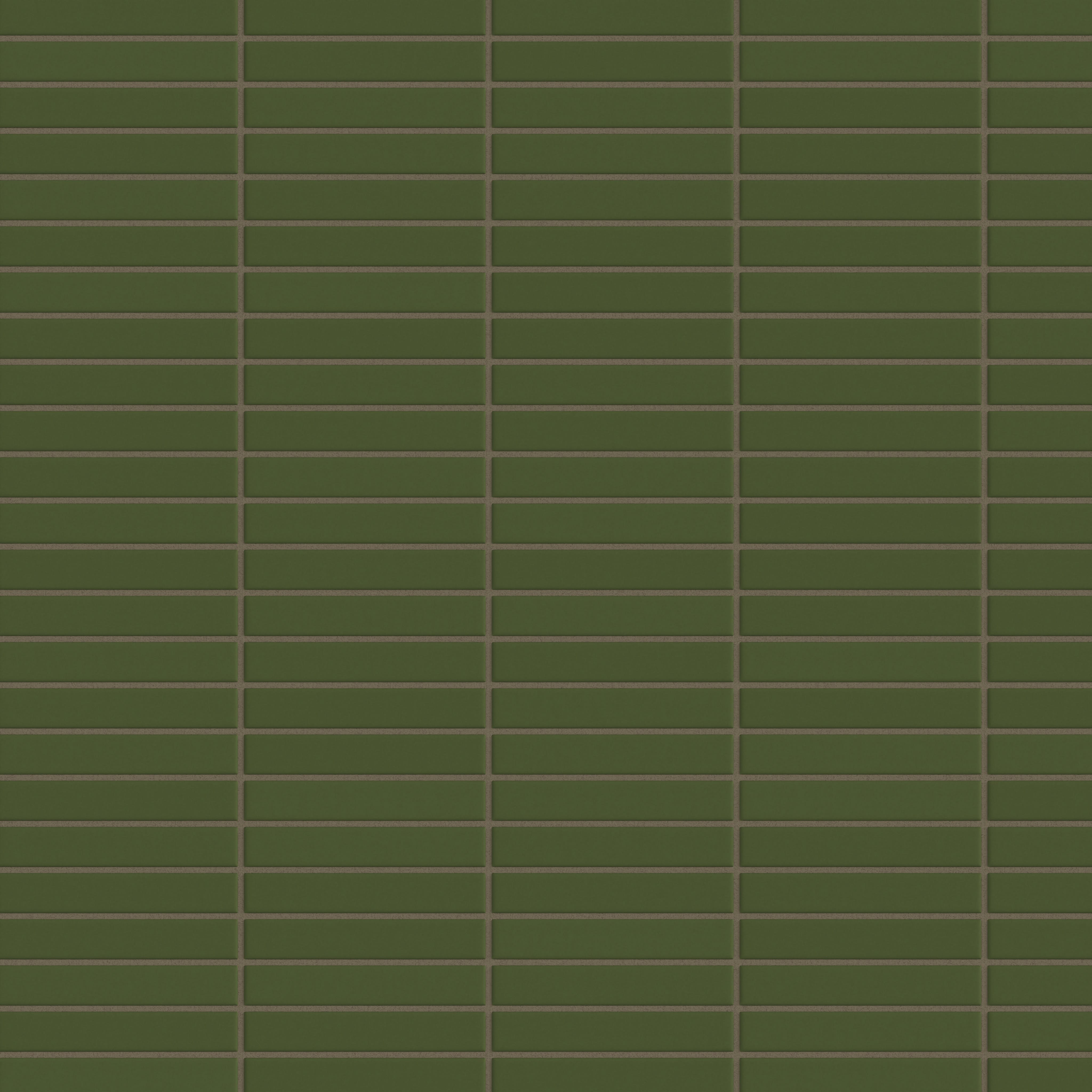 1x6 Straight Set Sheeted Original Ceramic Mosaic Tile in Lone Pine Matte