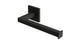 Flatiron Square Hand Towel Bar in Matte Black