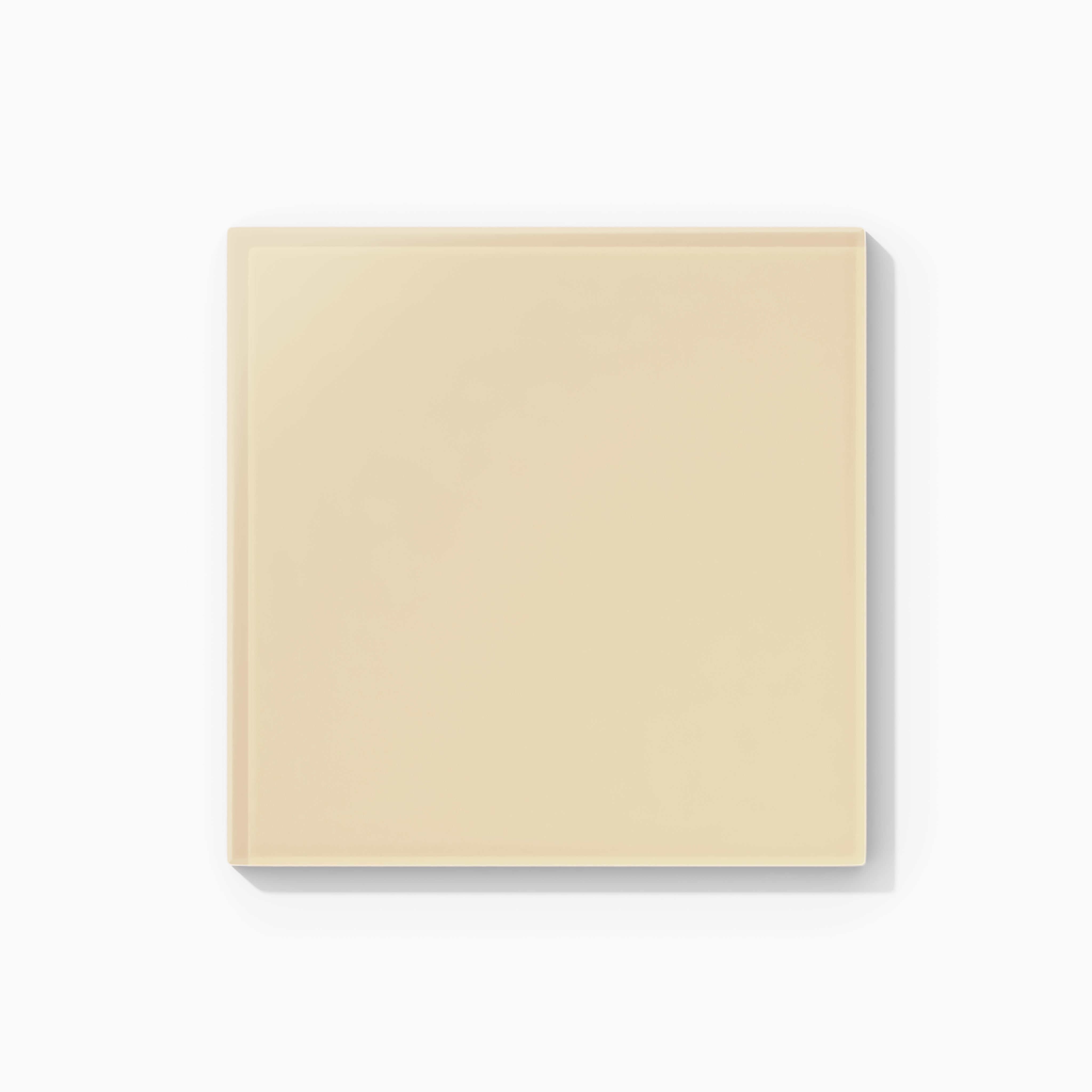 6x6 Glass Tile in Chickadee Matte