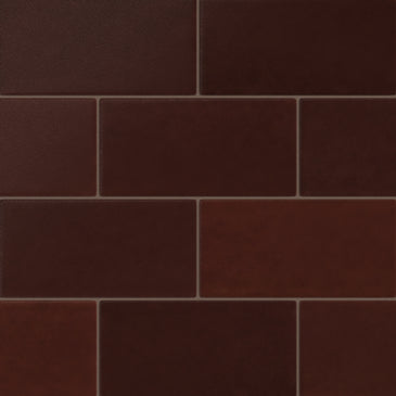 6x12 Original Ceramic Tile in Redwood