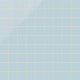 3x3 Straight Set Sheeted Natural Press Ceramic Mosaic Tile in Egyptian Blue Gloss