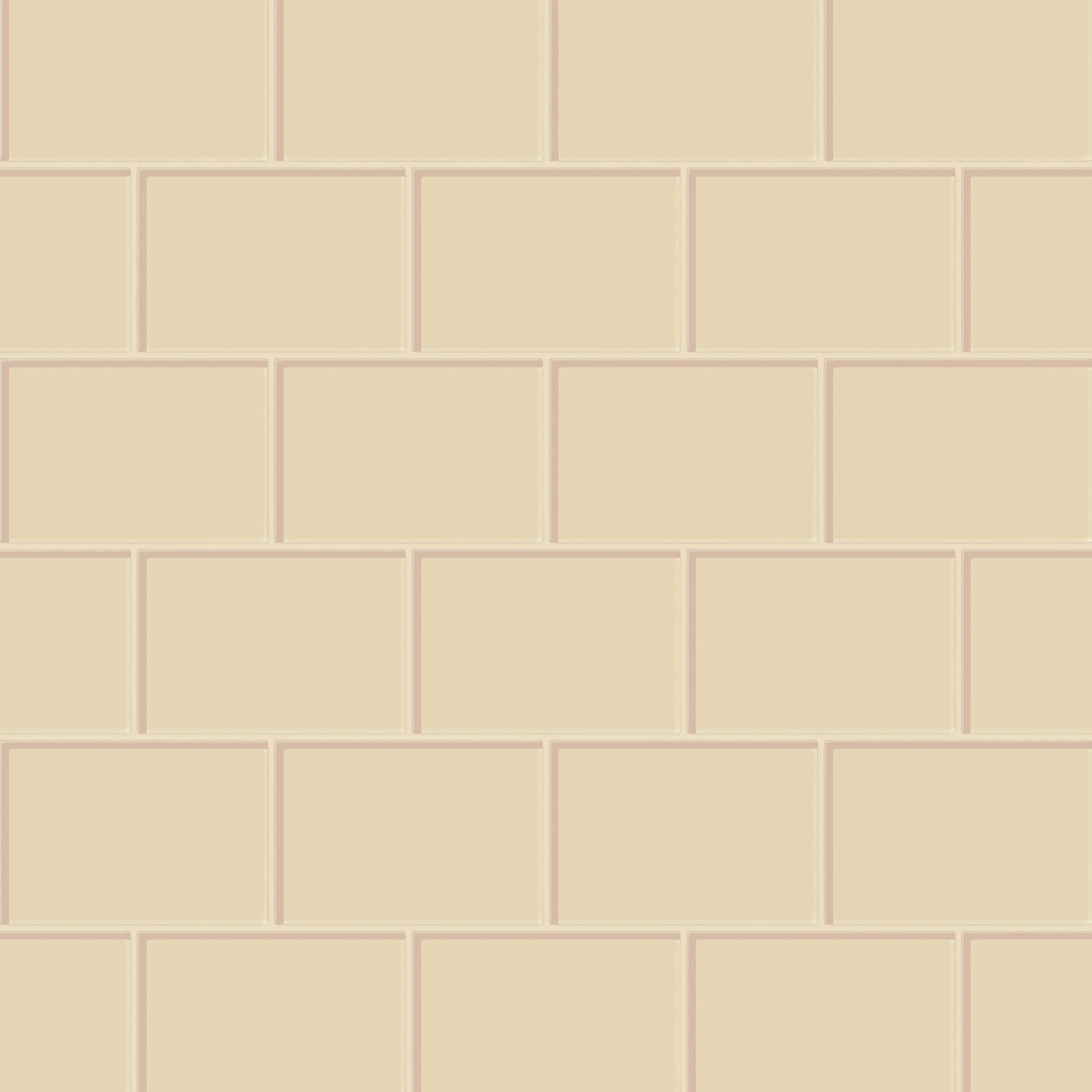 4x6 Glass Tile in Chickadee Gloss