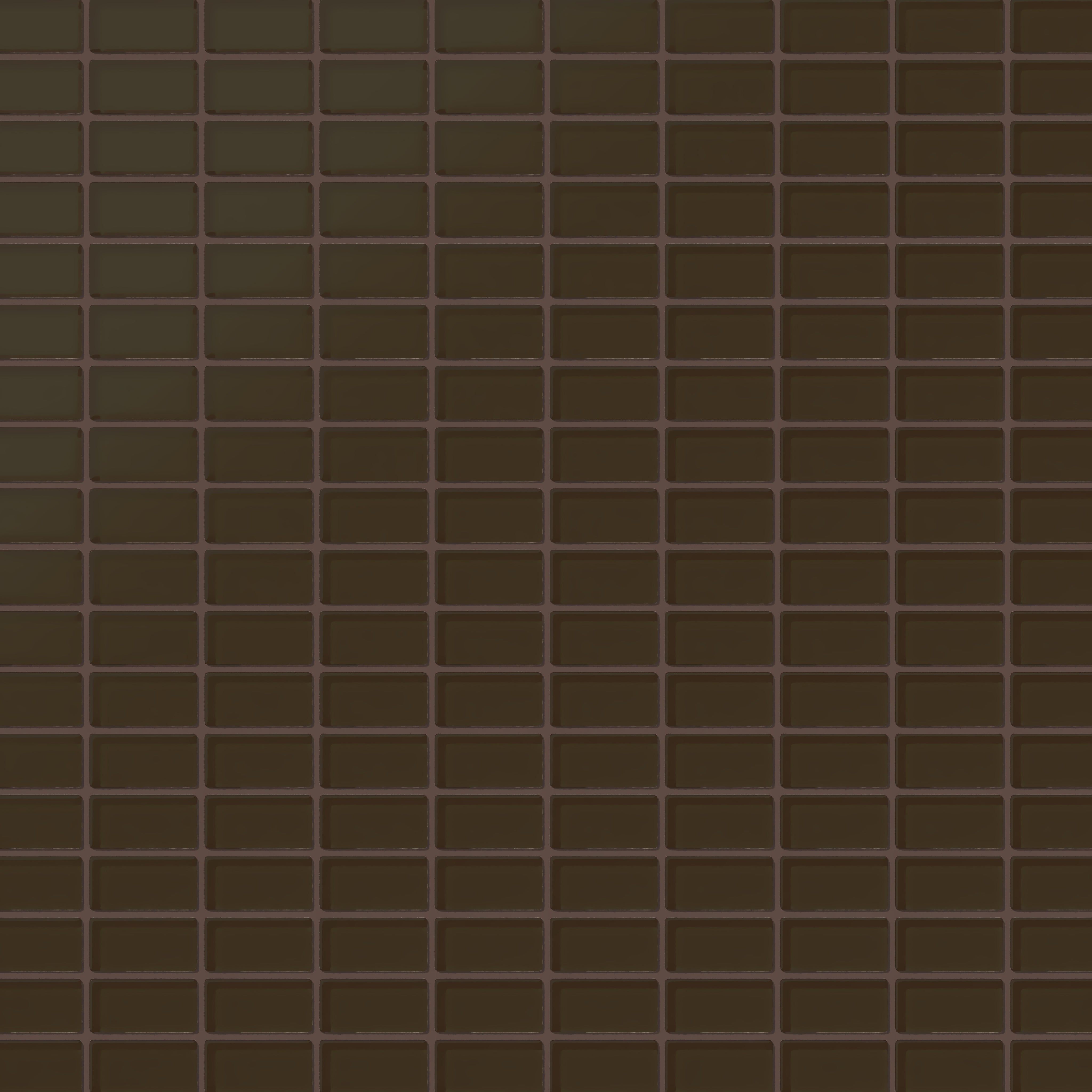 1x2 Straight Set Sheeted Glass Mosaic Tile in Osprey Matte