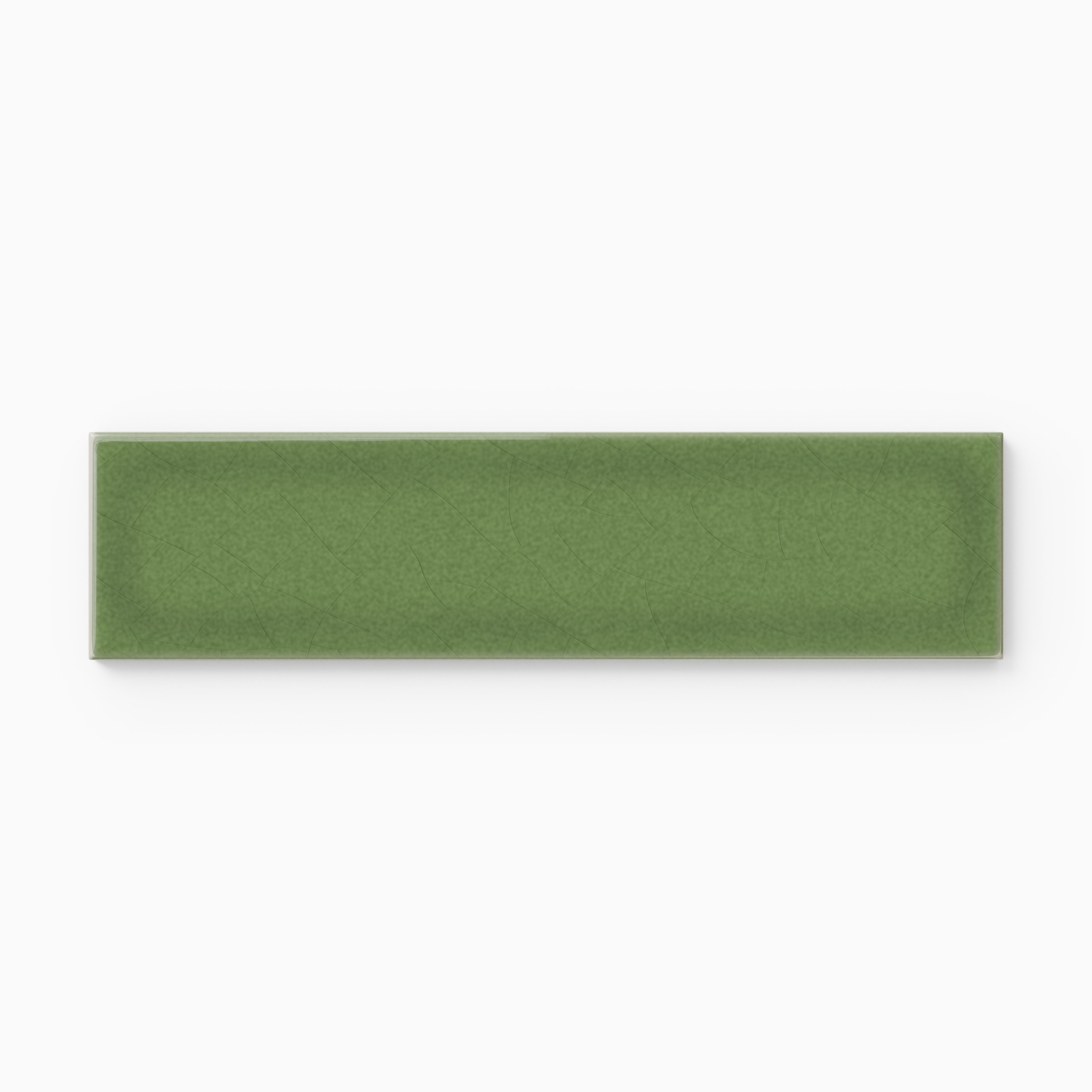 2x8 Original Ceramic Tile in Kelp Gloss