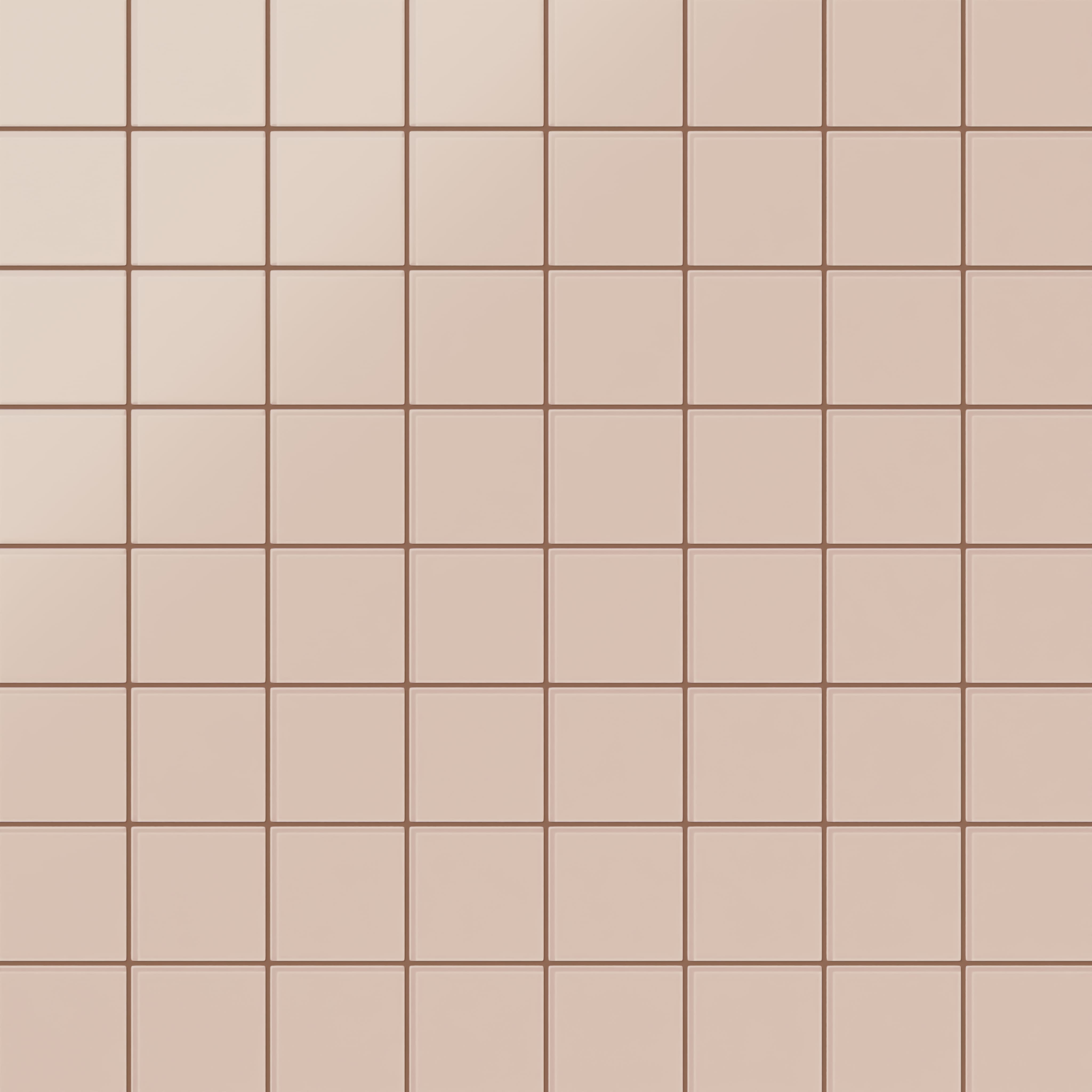 Quick Ship 4x4 Glass Tile in Rosy Finch Matte