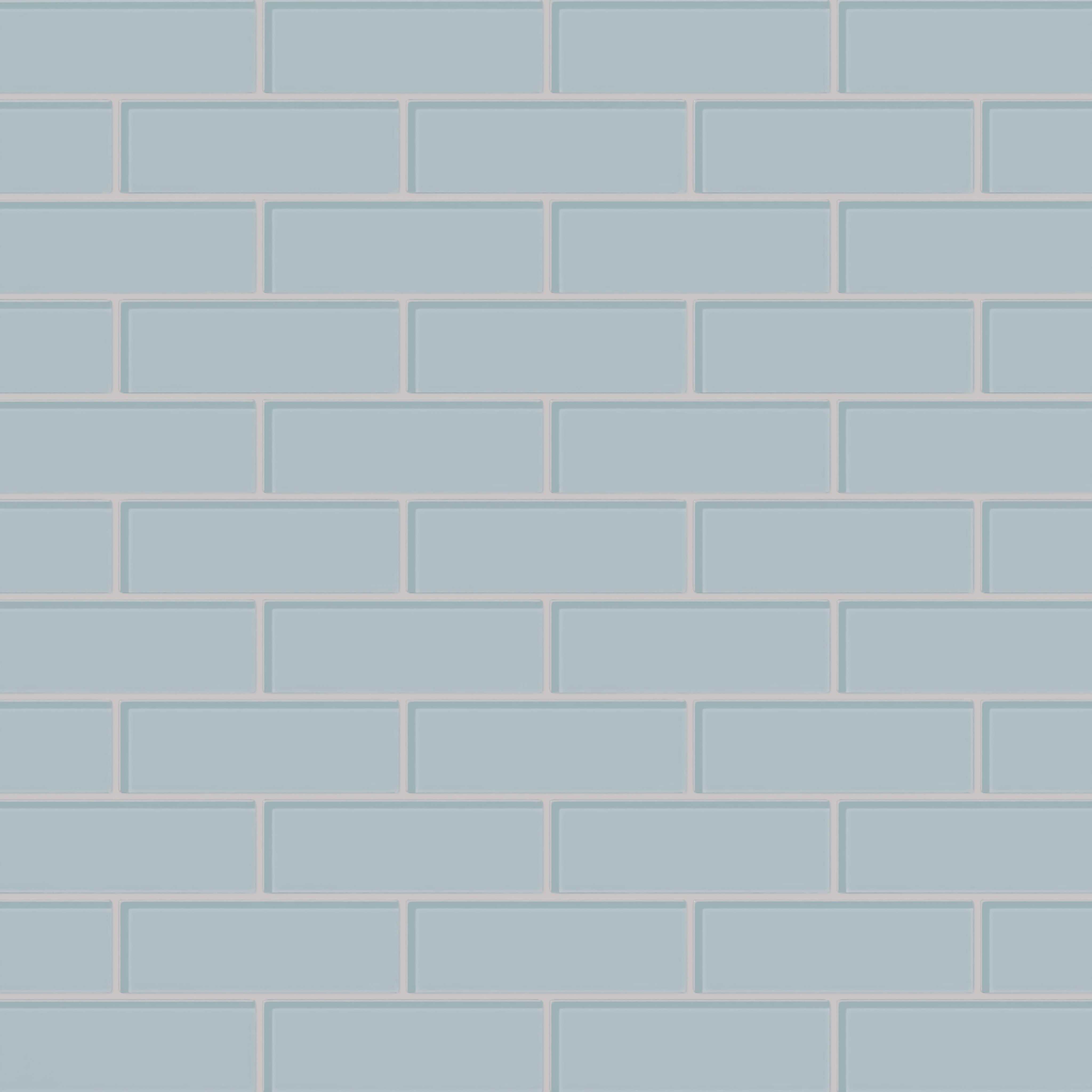 2x6 Glass Tile in Partridge Gloss
