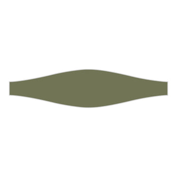 Wave Original Ceramic Tile in Peabody Matte