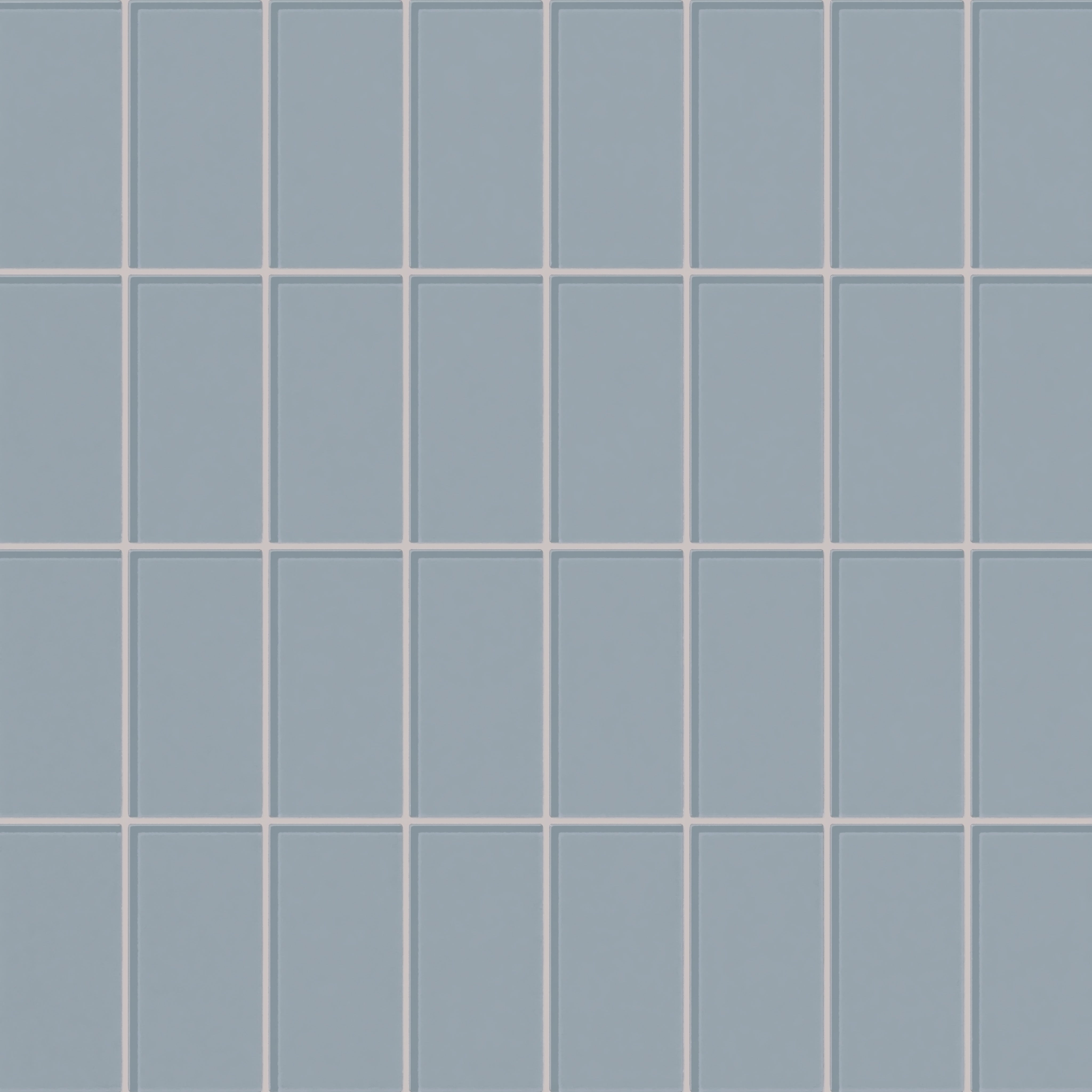 3x6 Glass Tile in Pinyon Jay Gloss