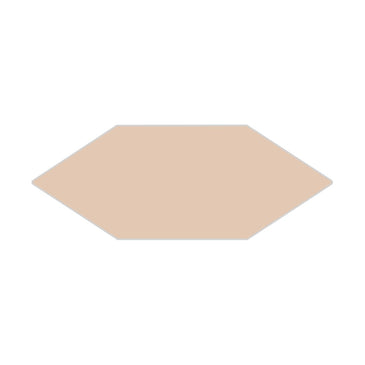 Picket Original Ceramic Tile in Tumbleweed Gloss