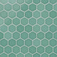 4" Hexagon Original Ceramic Tile in Amalfi Coast Gloss