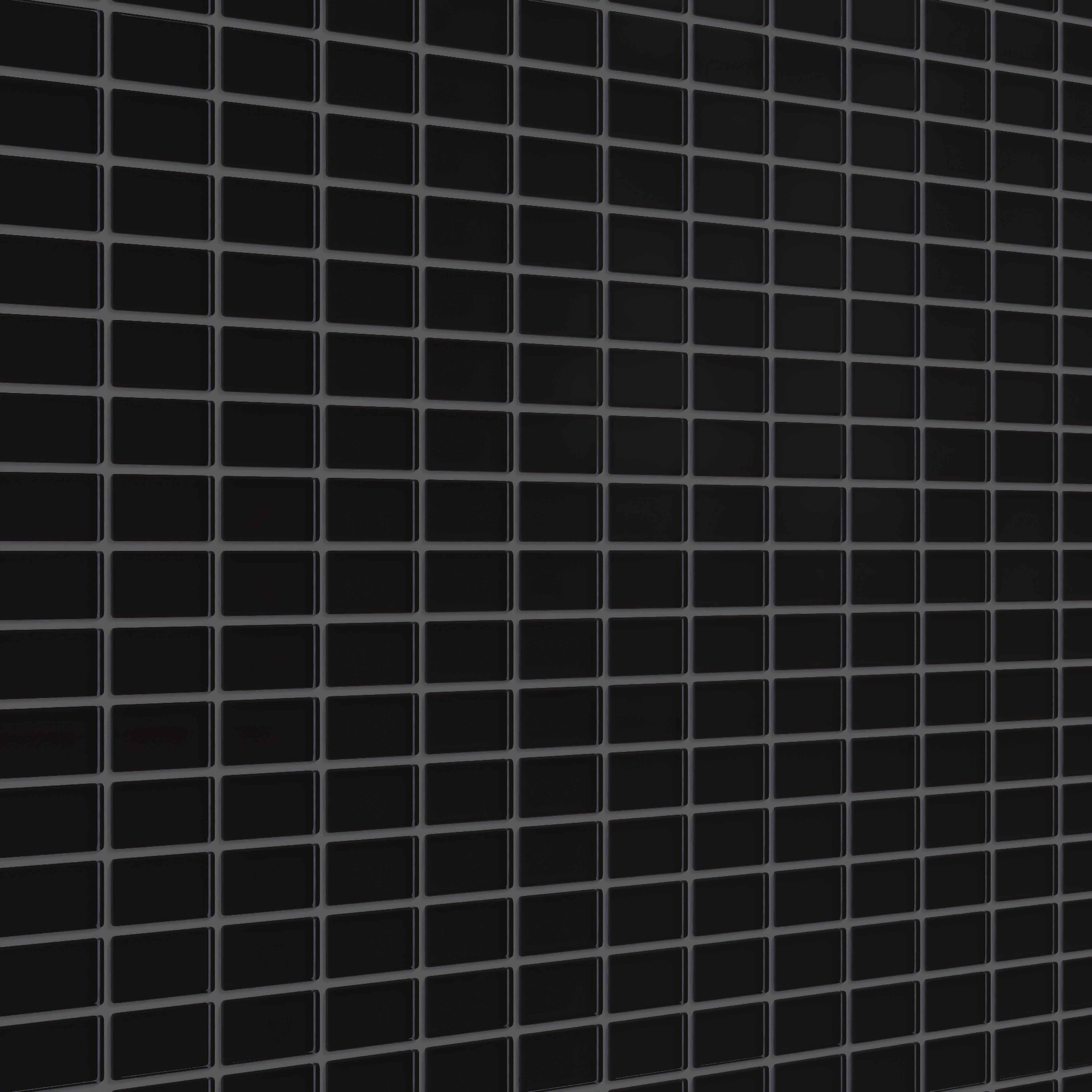 1x2 Straight Set Sheeted Glass Mosaic Tile in Condor Matte