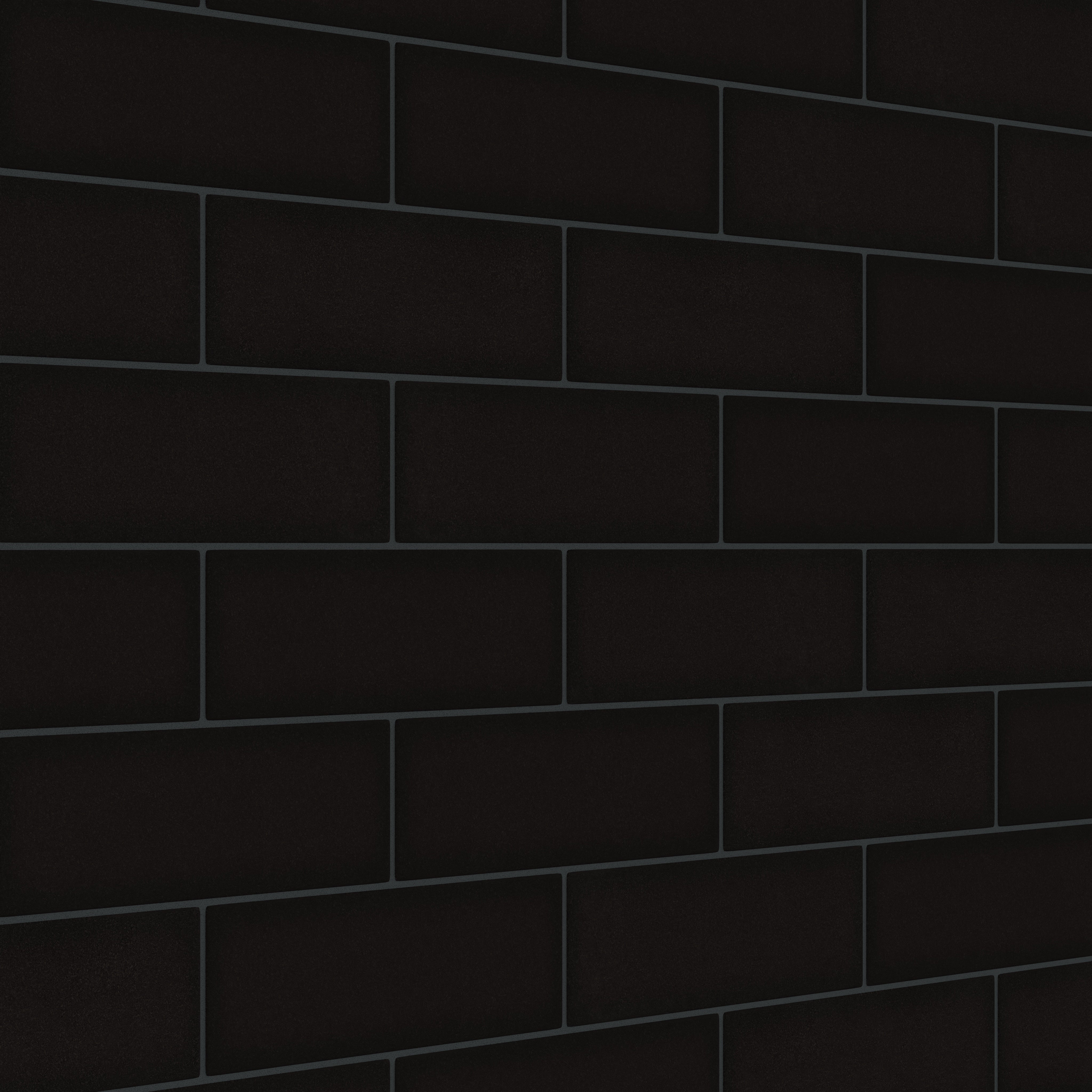 4x12 Original Ceramic Tile in Raven Matte