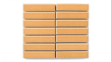 1x4 Straight Set Sheeted Original Ceramic Mosaic Tile in Koi Gloss