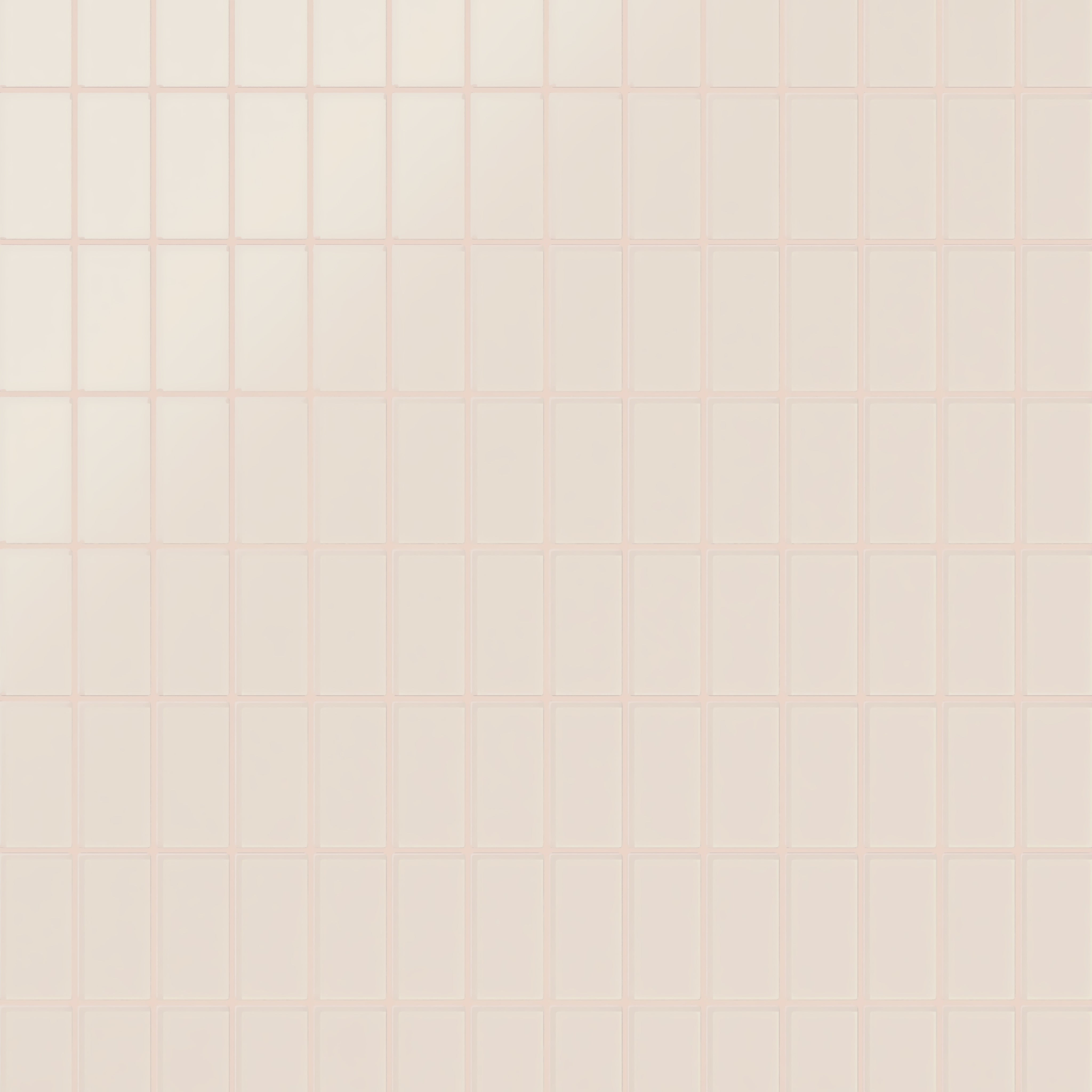 2x4 Straight Set Sheeted Glass Mosaic Tile in Sandpiper Matte