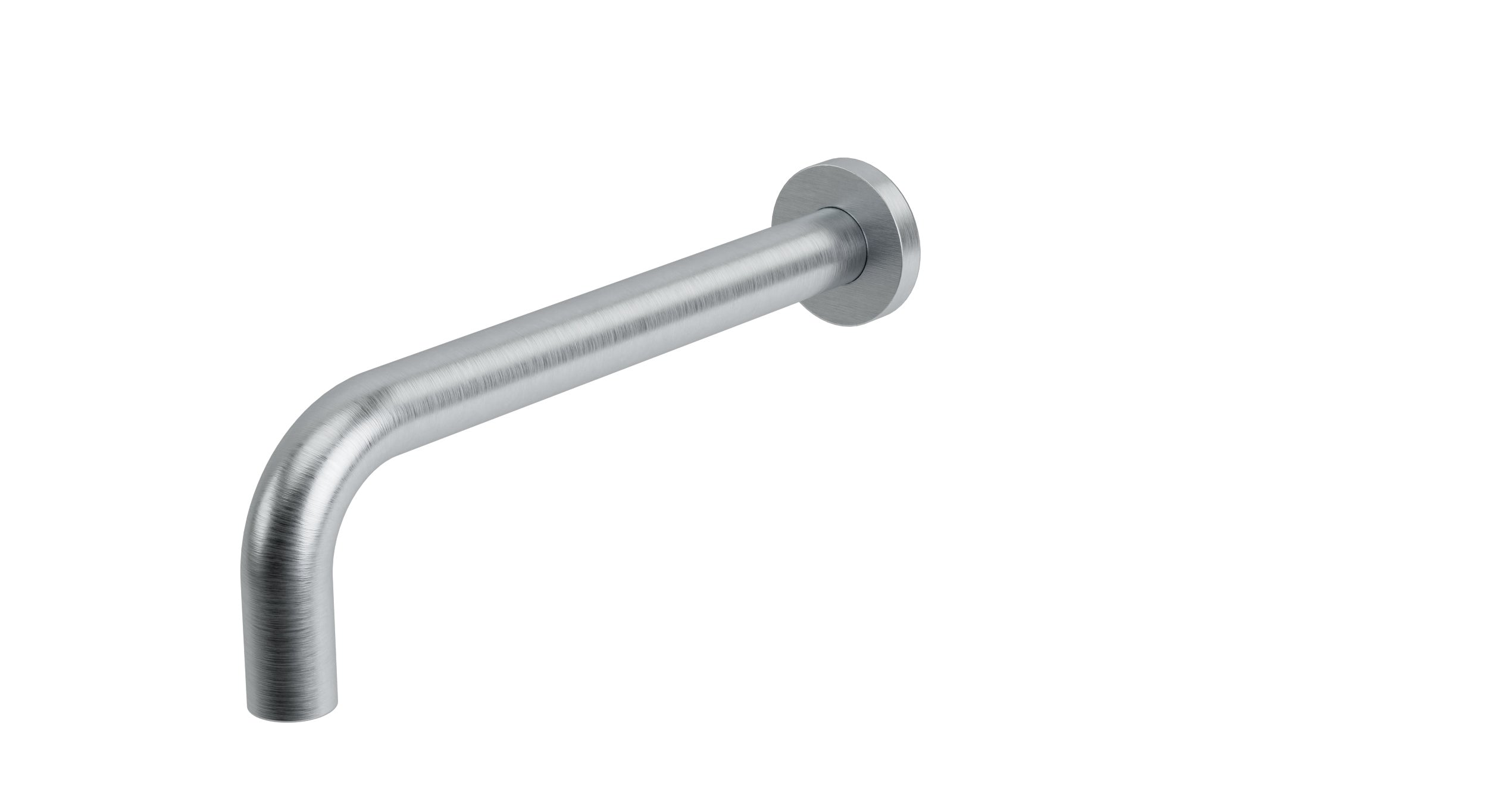 Contour Wall Mount 10" Spout in Satin Chrome