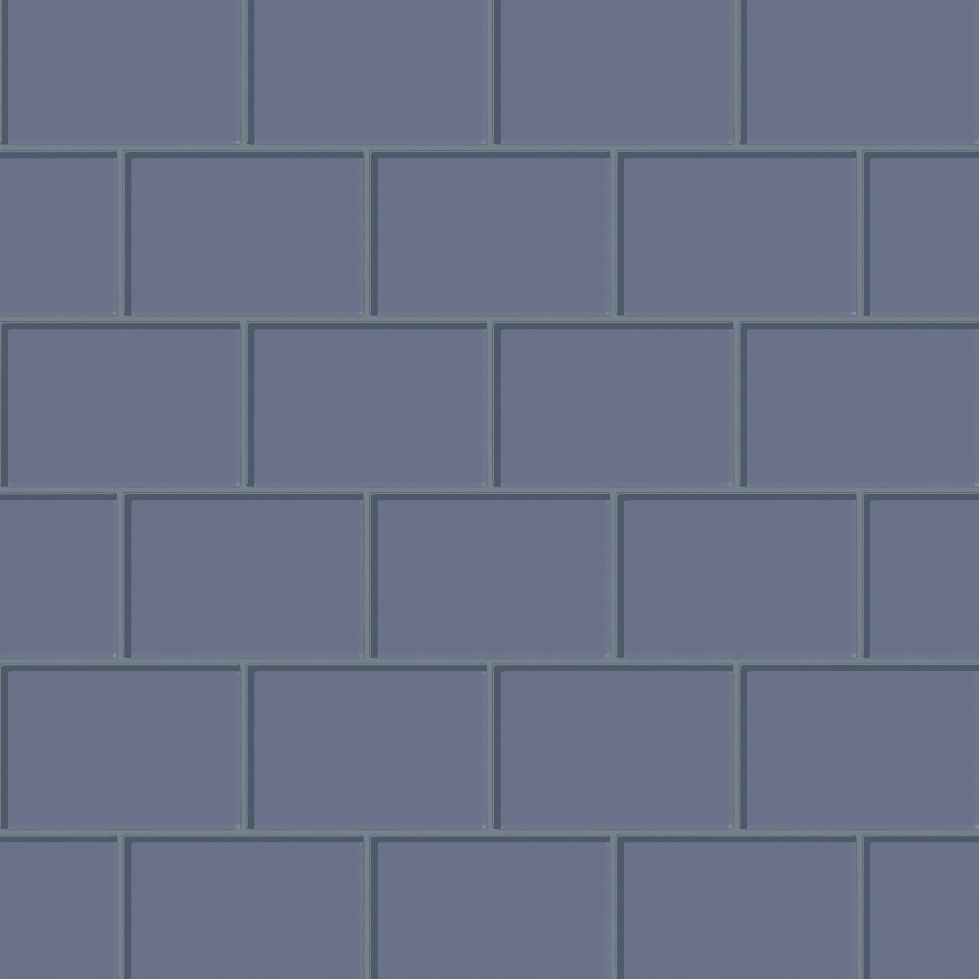 4x6 Glass Tile in Nuthatch Gloss