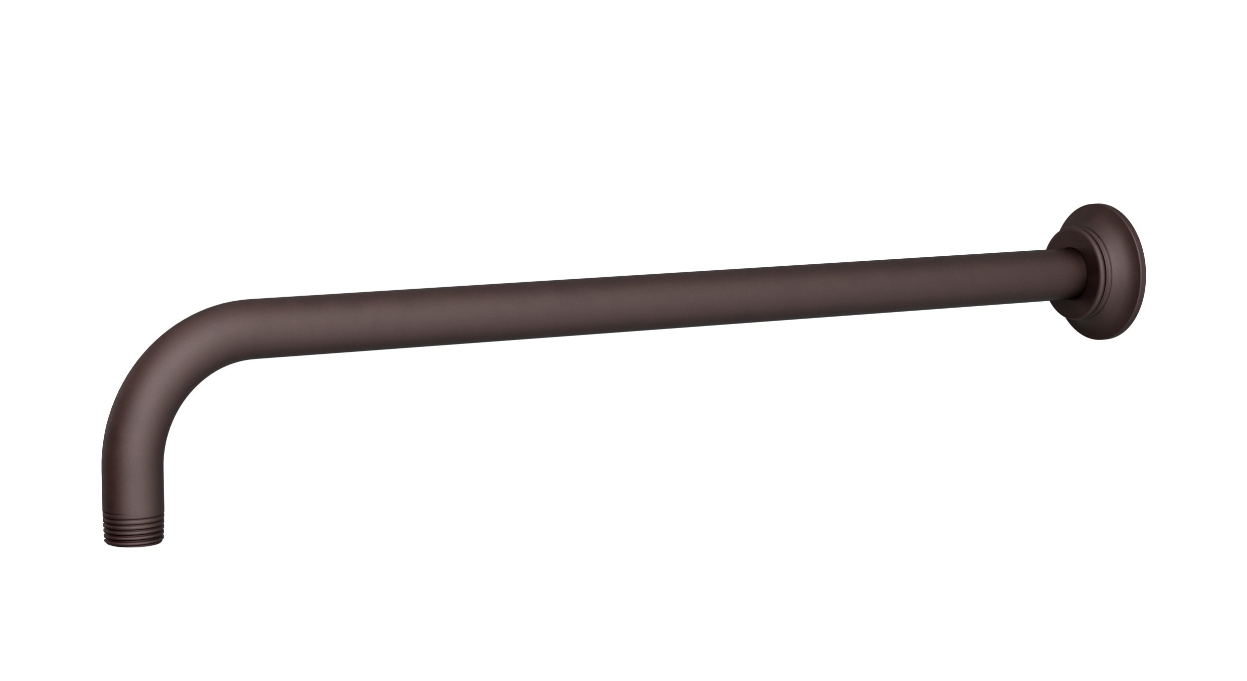 Emerson 90-Degree 16" Shower Arm with Flange in Architectural Copper