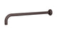 Emerson 90-Degree 16" Shower Arm with Flange in Architectural Copper