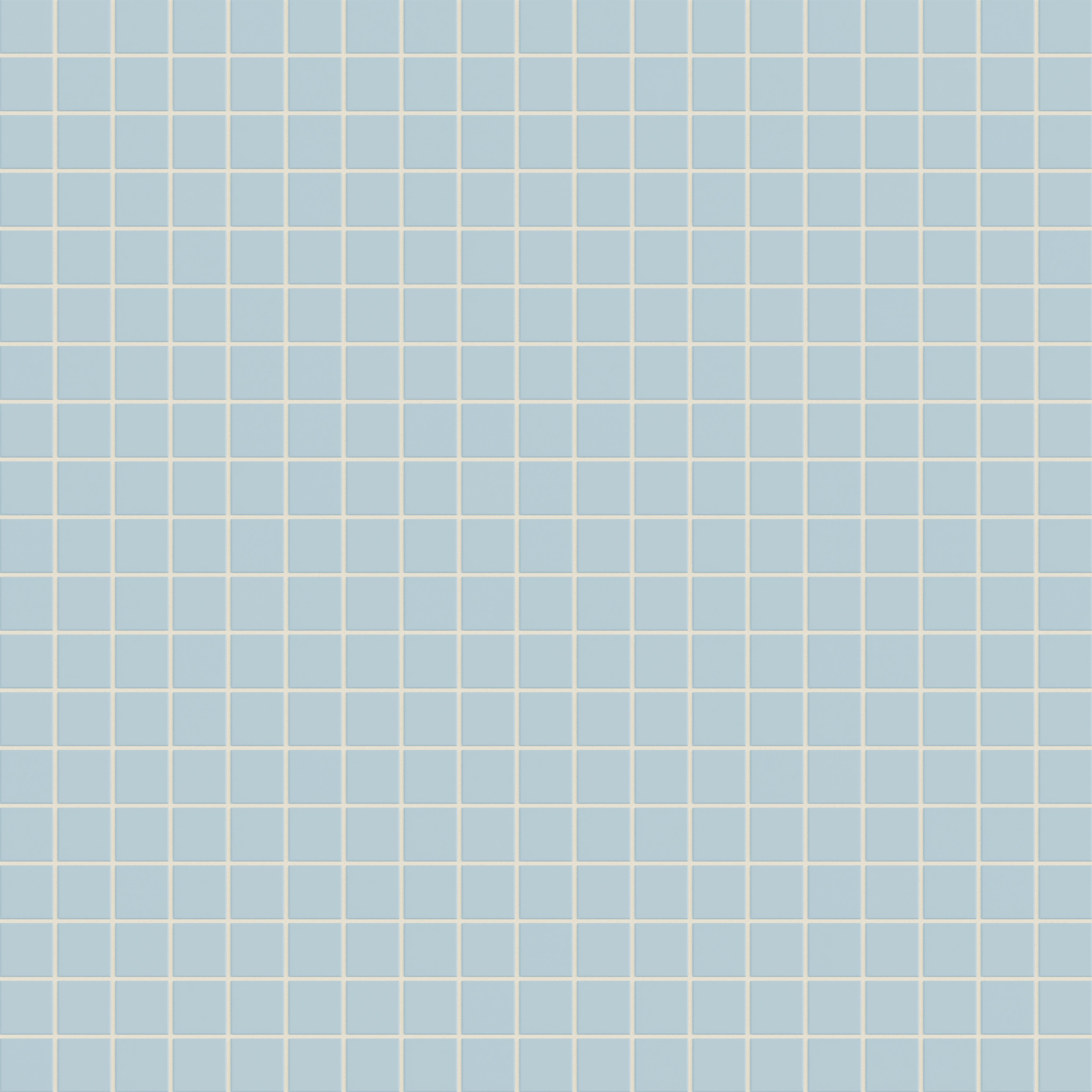 2x2 Straight Set Sheeted Natural Press Ceramic Mosaic Tile in Egyptian Blue Matte