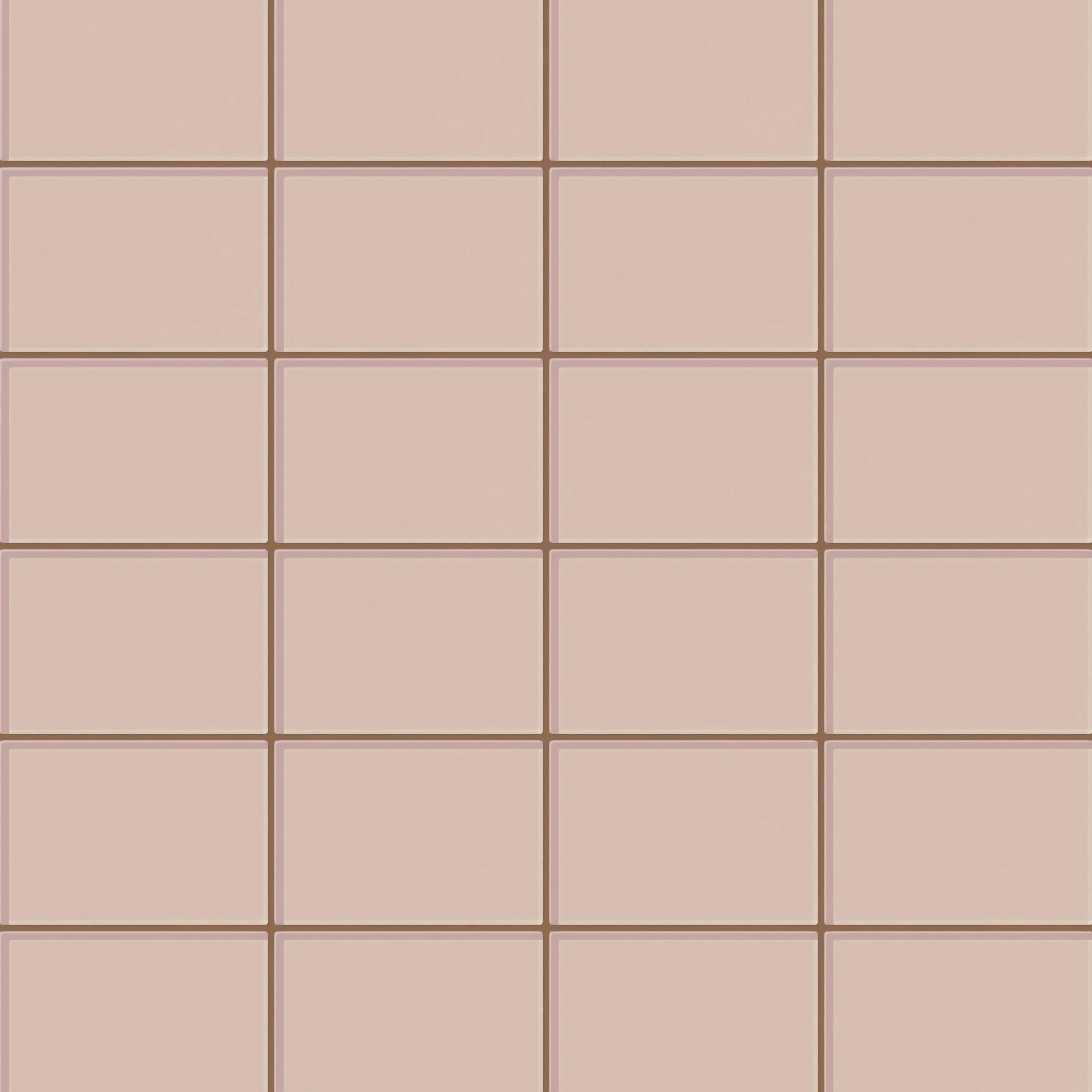 4x6 Glass Tile in Rosy Finch Gloss