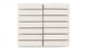 1x4 Straight Set Sheeted Original Ceramic Mosaic Tile in Feldspar Gloss