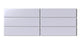 2x8 Natural Press Ceramic Tile in Amethyst Matte