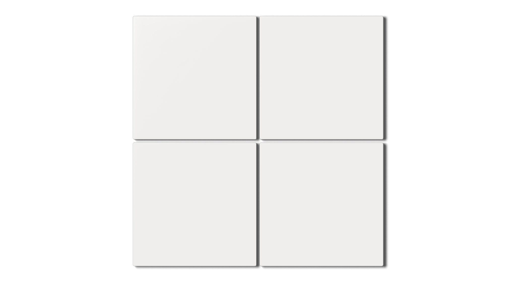 6x6 Natural Press Ceramic Tile in Salt Creek Matte
