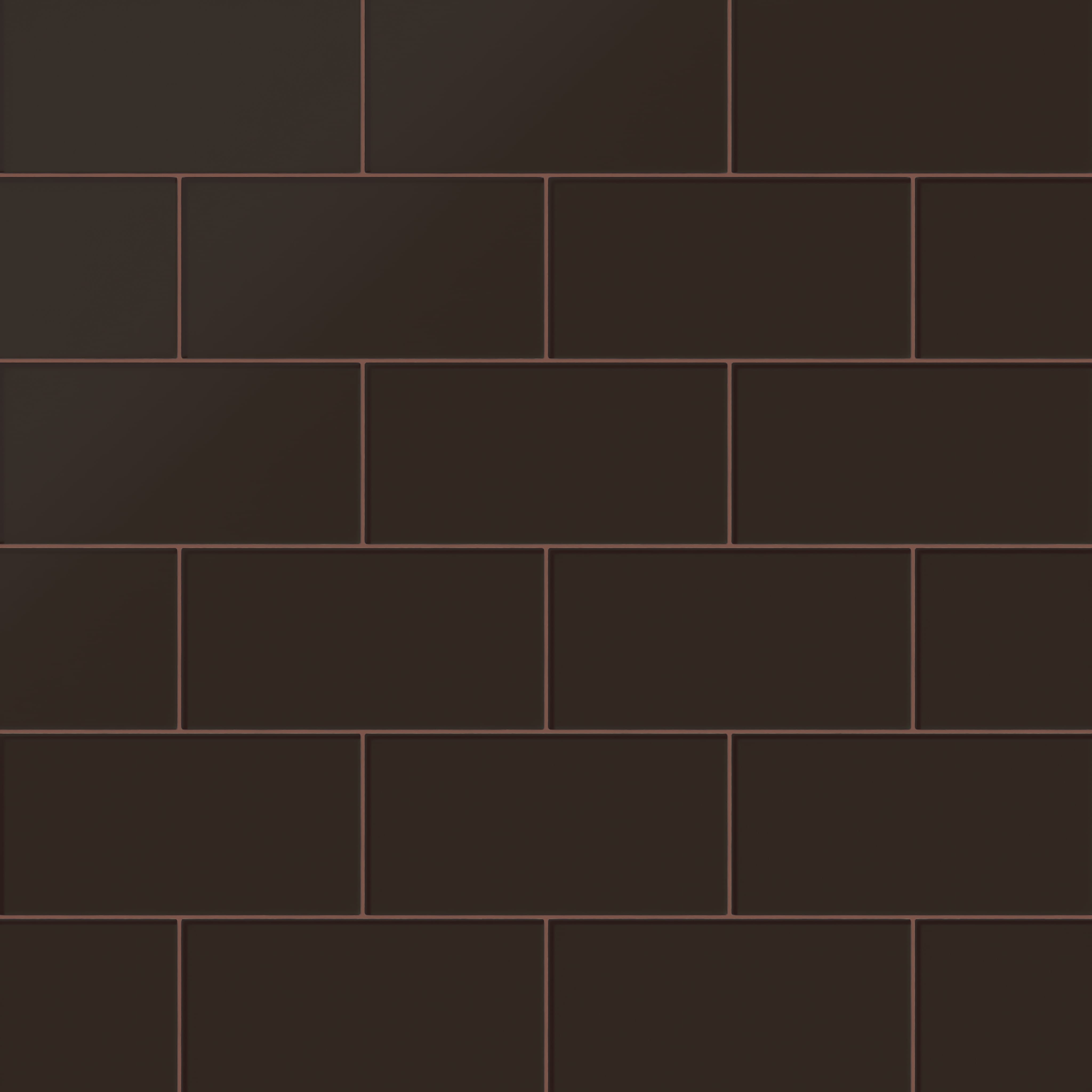 6x12 Glass Tile in Nighthawk Matte
