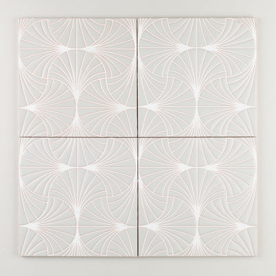 8x8 Handpainted Sample Cypress  in Neutral Motif
