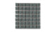 1x1 Straight Set Sheeted Original Ceramic Mosaic Tile in Flagstone Matte