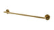Contour Towel Bar 24" in Polished Brass