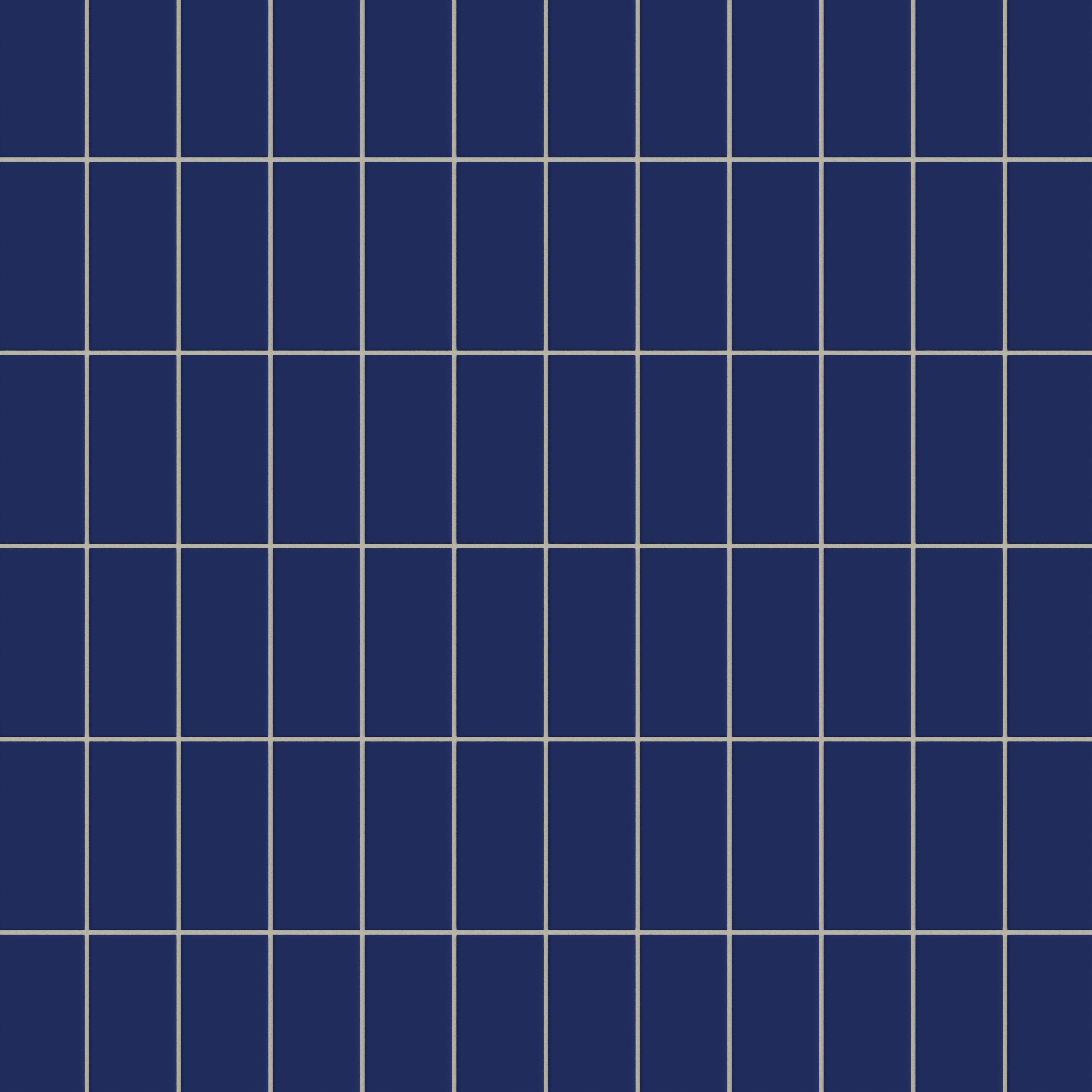 3x6 Natural Press Ceramic Tile in Ultramarine Matte