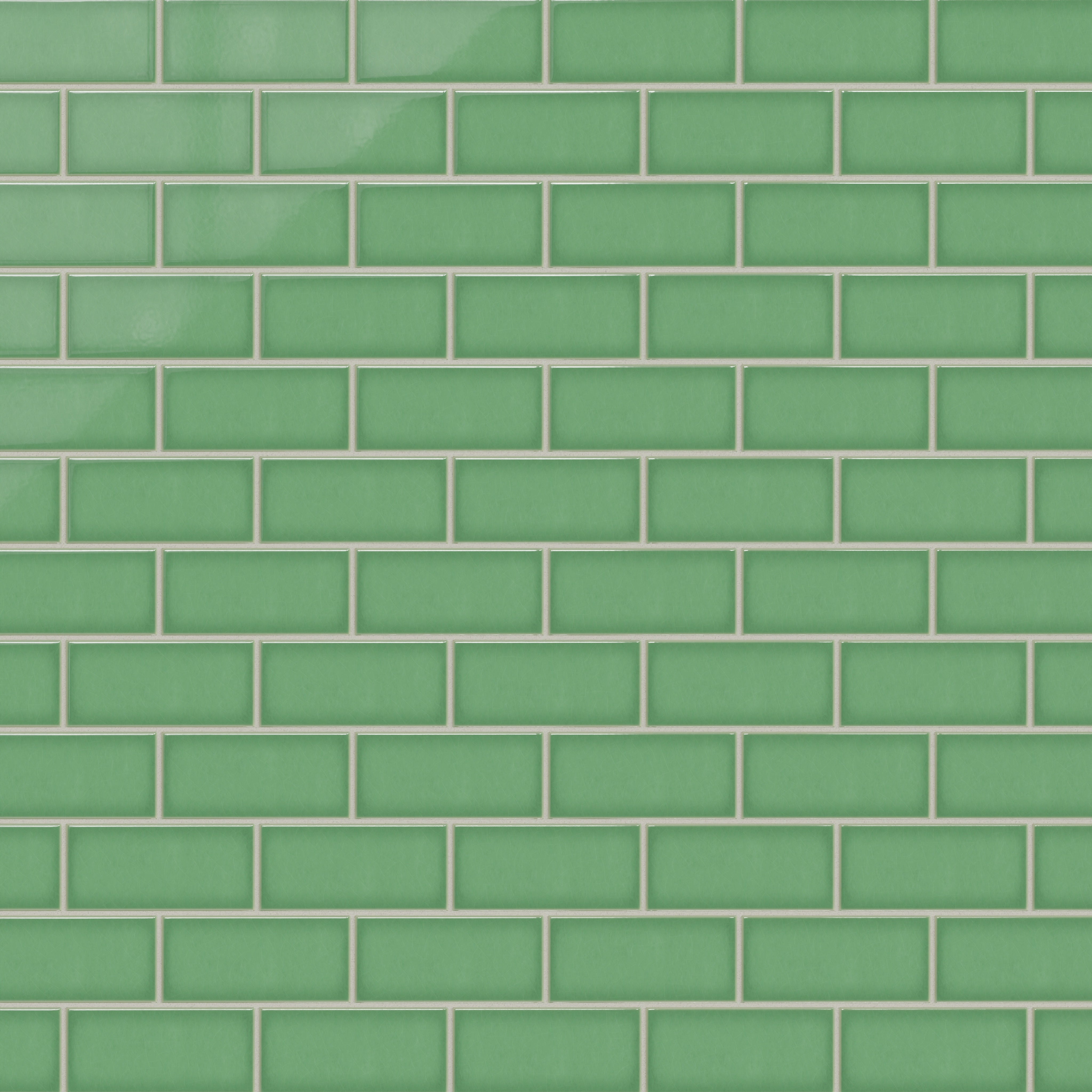 3x6 Original Ceramic Tile in Sea Green Gloss