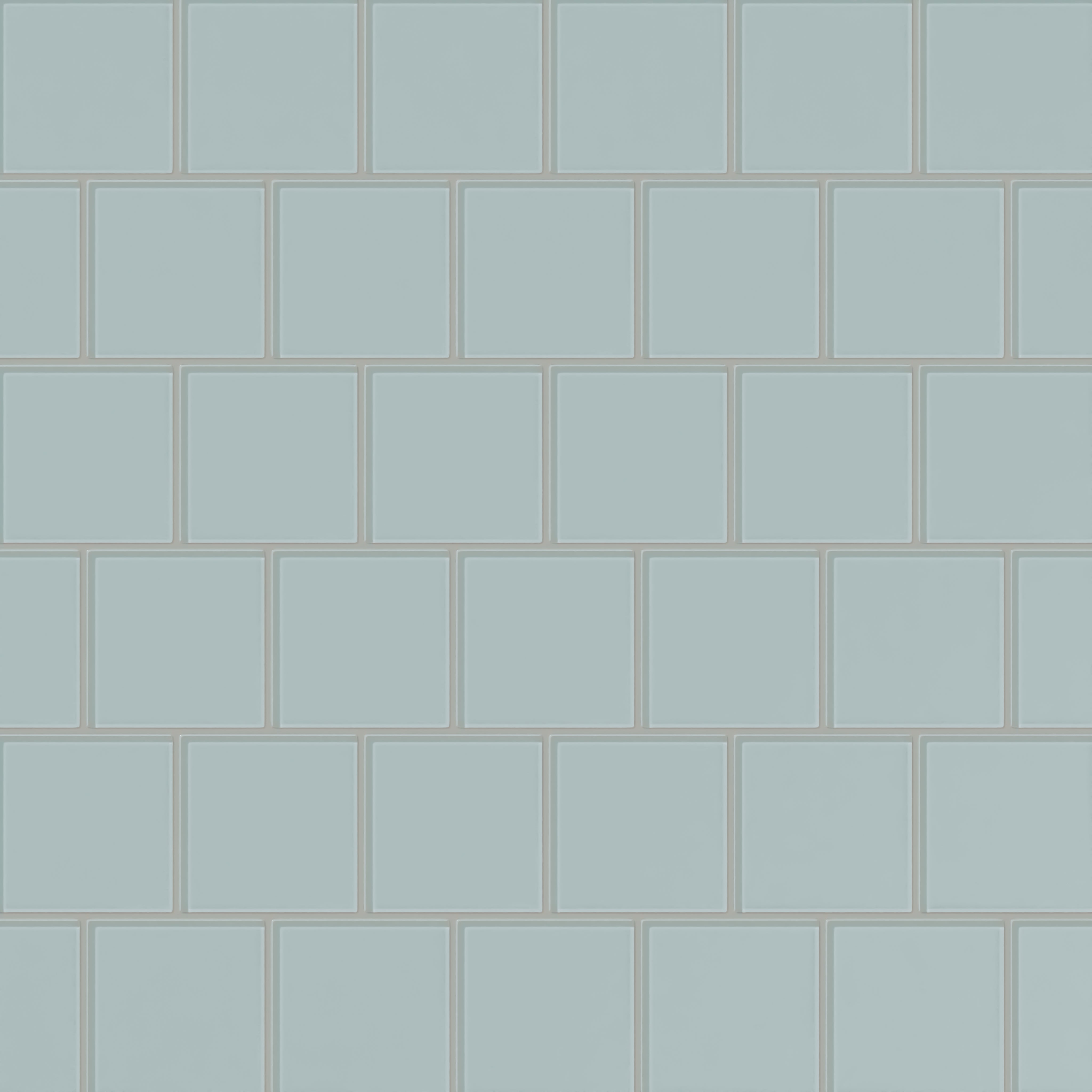 4x4 Glass Tile in Great Blue Heron Gloss