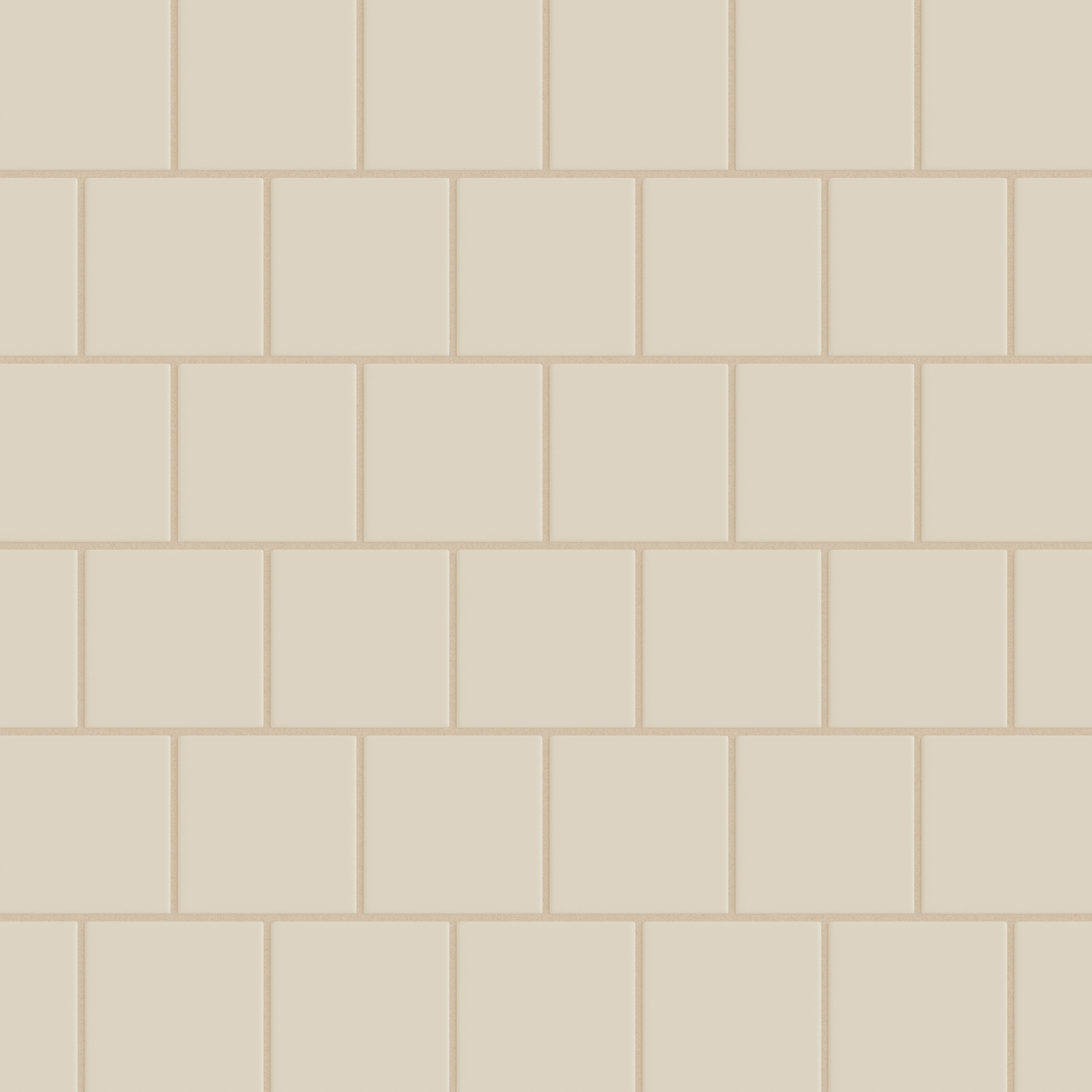 4x4 Original Ceramic Tile in Ivory Matte