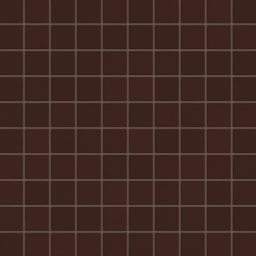 2x2 Straight Set Sheeted Original Ceramic Mosaic Tile in Garnet Matte