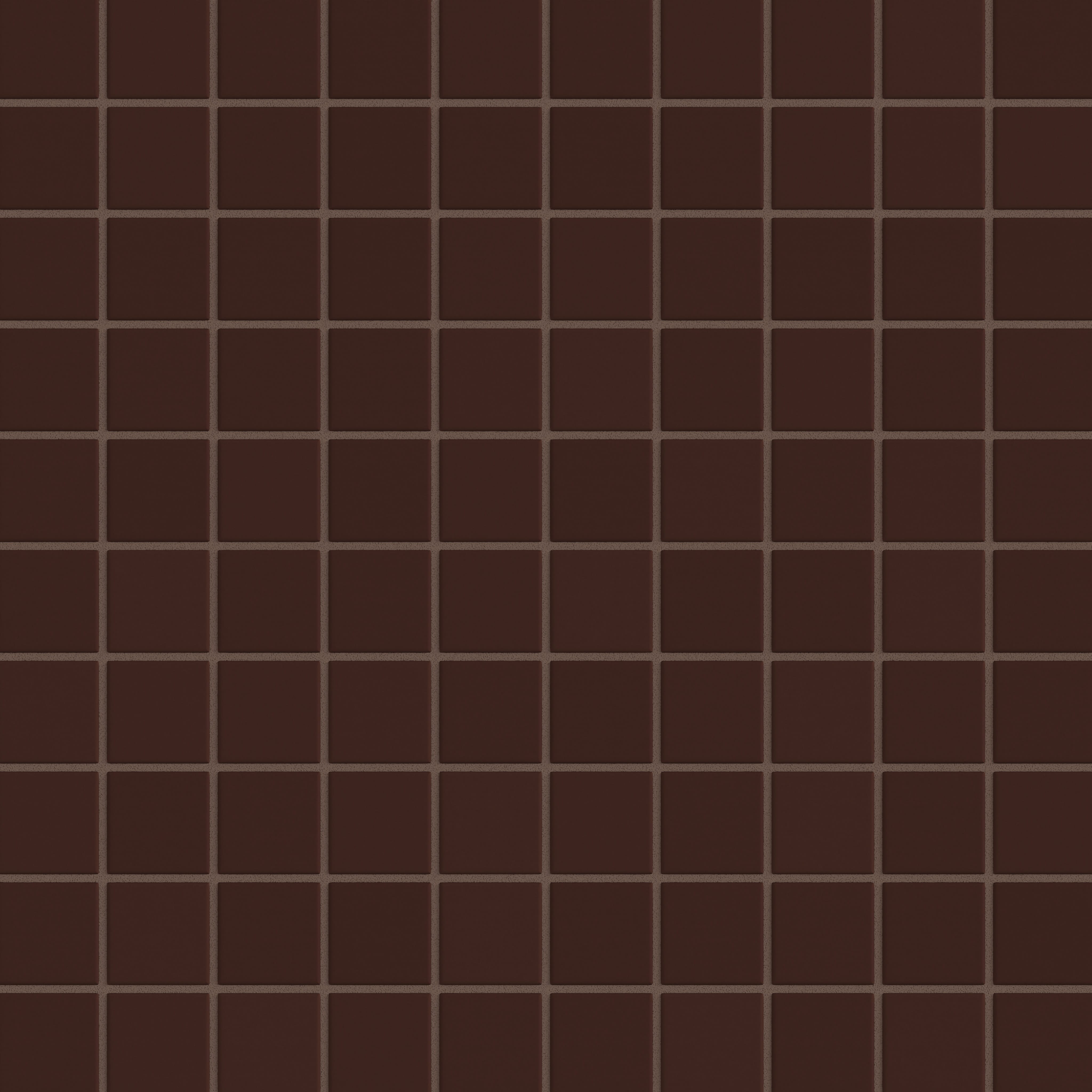 Quick Ship 2x2 Straight Set Sheeted Original Ceramic Mosaic Tile in Garnet Matte