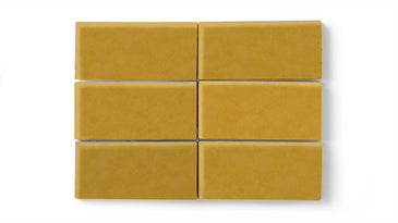 3x6 Original Ceramic Tile in Mustard Seed Matte