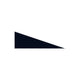 Right Scalene Triangle Original Ceramic Tile in Navy Blue Matte